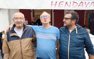 Jeudi 21 août 
1.Michel Pichaud
2. Robert Pallas
Cédric Dye 