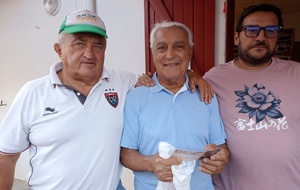 Jeudi 28 août 
1. Robert Piva 
2. Guy Legal 
3. Cédric Dye 