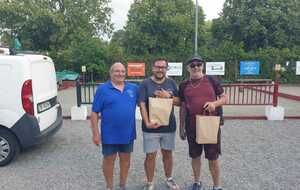 1. Cedric Dye
2. Rodolphe Orsztynowicz
3. Daniel Casanova
