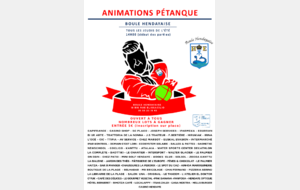 ANIMATIONS DU JEUDI